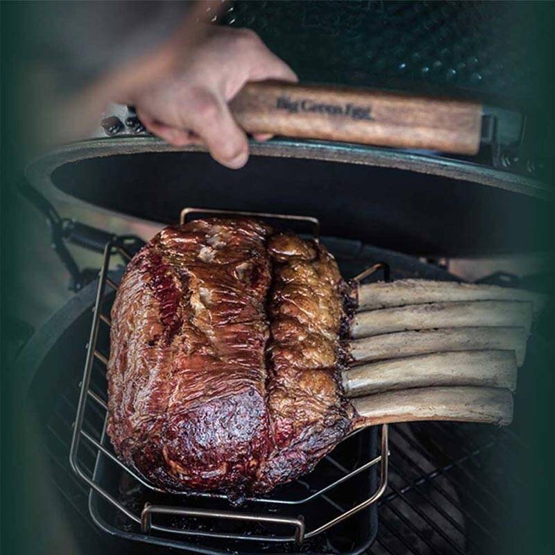 Big Green Egg Kaburga ve Kızartma Aparatı - 2