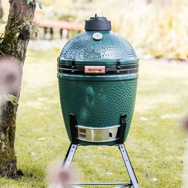 Big Green Egg Medium Barbekü Mangal, Kömürlü - 3