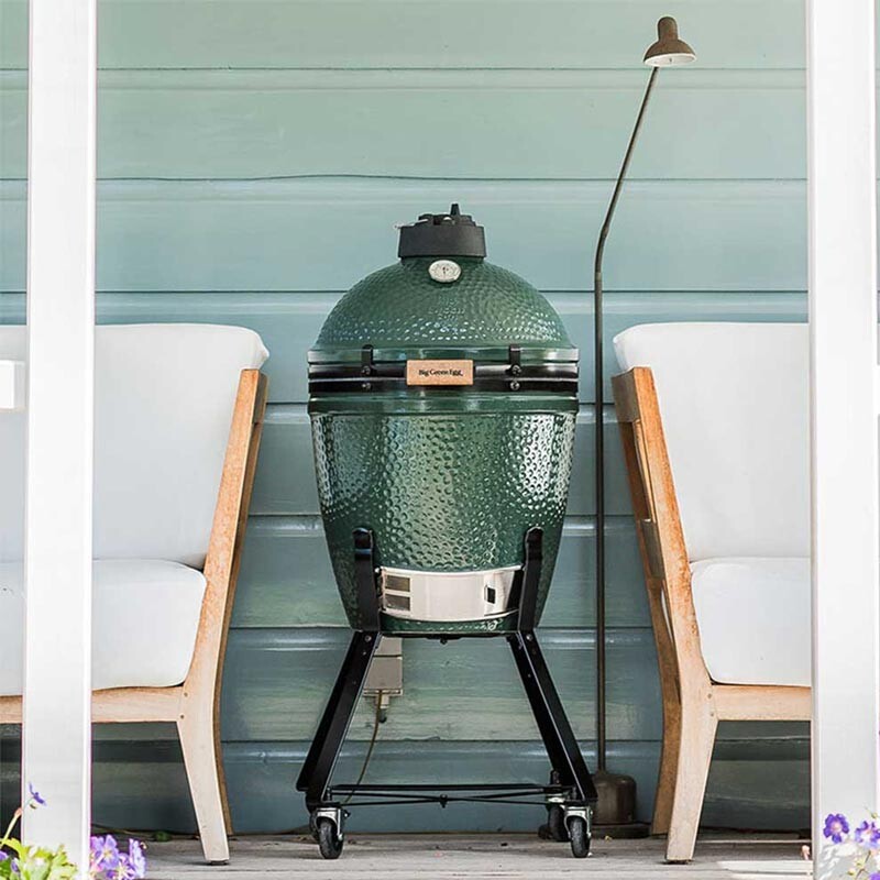 Big Green Egg Medium Barbekü Mangal, Kömürlü - 4