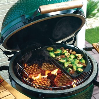 Big Green Egg Medium Barbekü Mangal, Kömürlü - 5