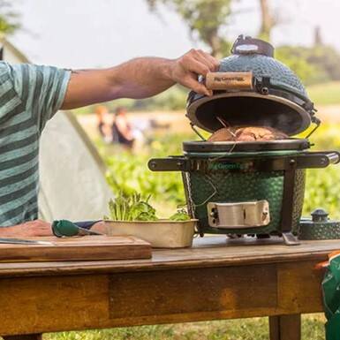 Big Green Egg Minimax Barbekü Mangal, Kömürlü - 5