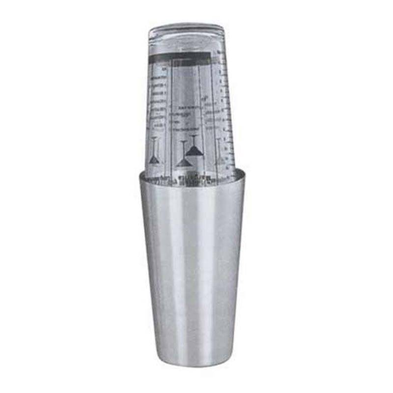 Biradlı BRD-3198 Paslanmaz Çelik Boston Shaker, 700 ml - 1