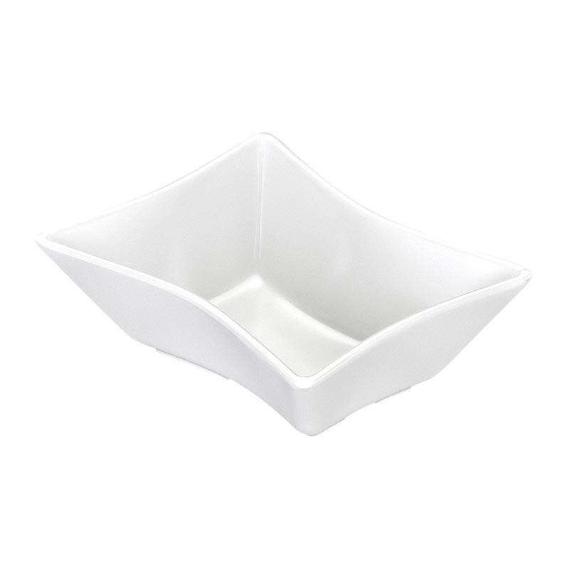 Biradlı BRD-516504 Açık Büfe Minimal Sos Tabağı, 11.5x7x4 cm, Beyaz - 1