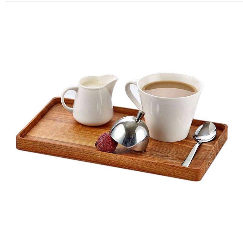 Biradlı GRV-302 Ahşap Dikdörtgen Nescafe Seti, 24x14x2 cm - 1