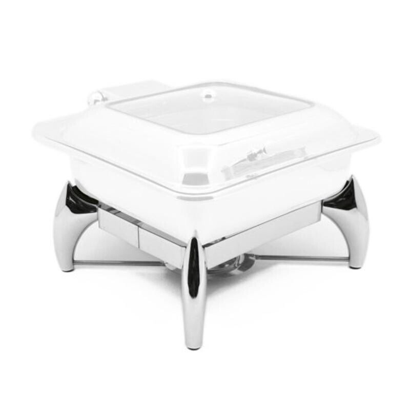 Biradlı GRV-4023 Ekonomik Kare Chafing Dish Ayaklı Stand - 2