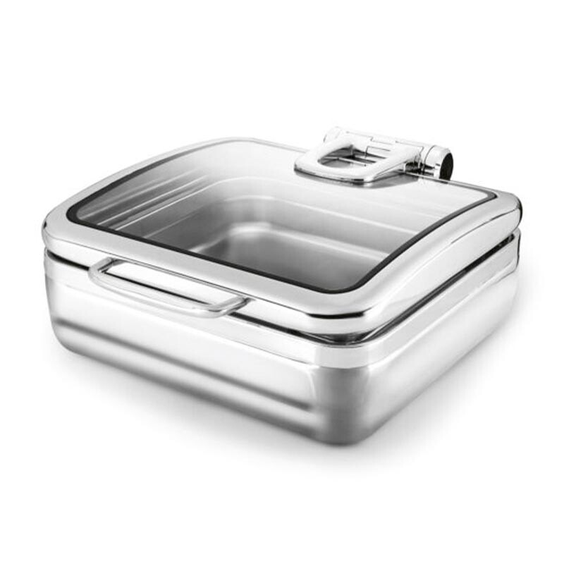 Biradlı GRV-5023 Lux Chafing Dish, GN 2/3 - 1