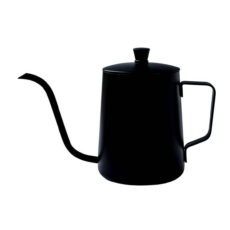 Black Goat Kapaklı Mini Drip Kettle, 600 ml - Siyah - 1