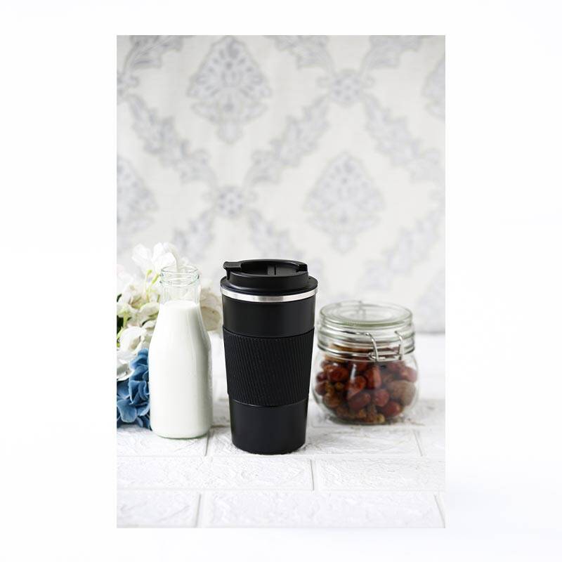 Black Goat Termos Mug, 500 ml - Siyah - 4