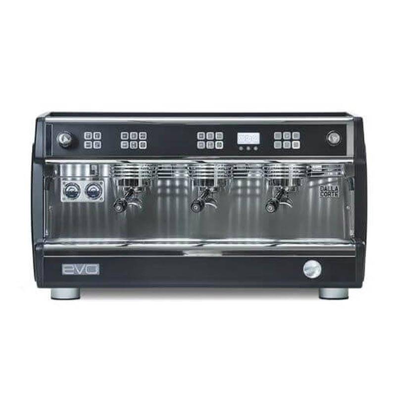 Dalla Corte Evo 2 Espresso Kahve Makinesi, 3 Gruplu, Multi-Boiler, Siyah - 1