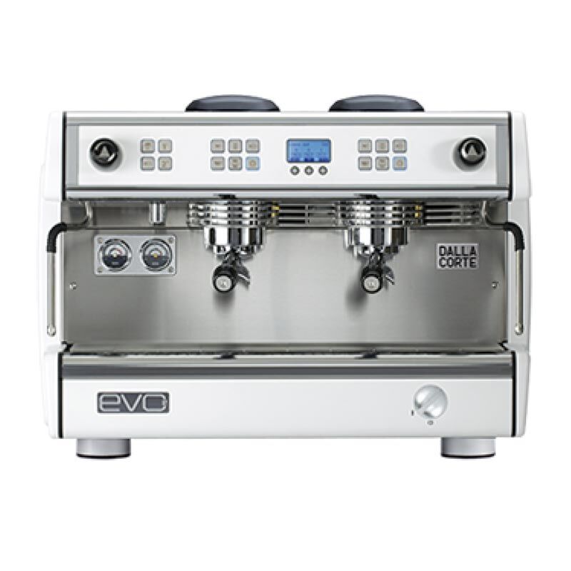 Dalla Corte Evo 2 Espresso Kahve Makinesi, Multi-Boiler, 2 Gruplu, Beyaz - 1