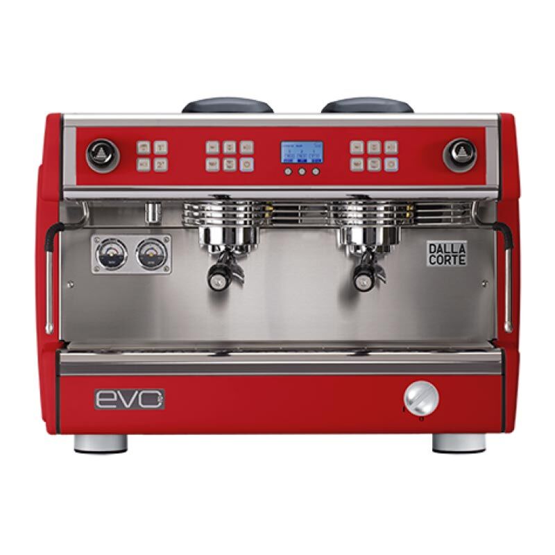 Dalla Corte Evo 2 Espresso Kahve Makinesi, Multi-Boiler, 2 Gruplu, Kırmızı - 1