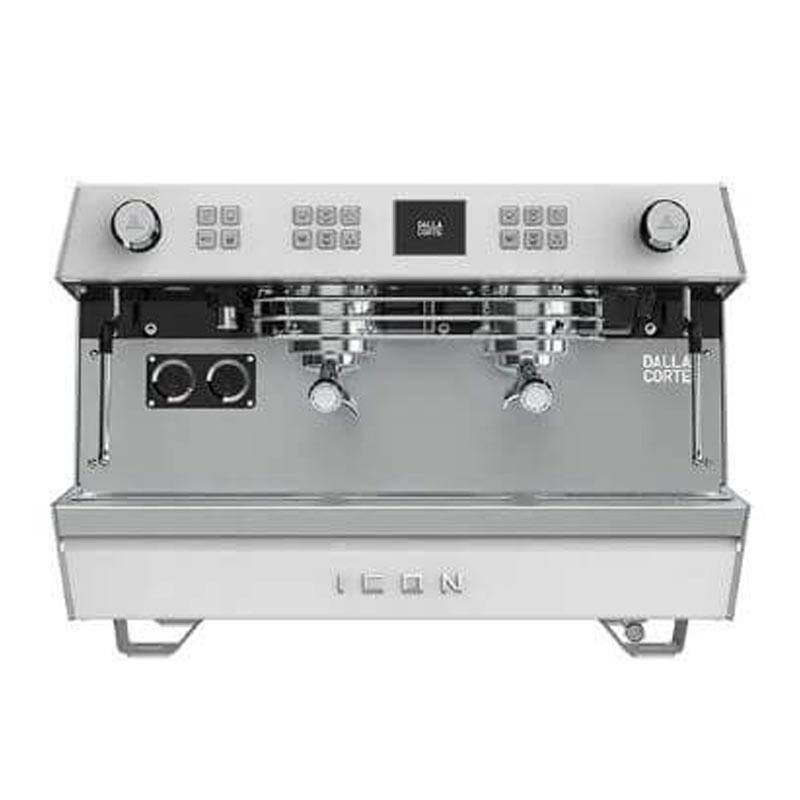 Dalla Corte Icon Espresso Kahve Makinesi, 2 Gruplu, Multi-Boiler, Beyaz - 1