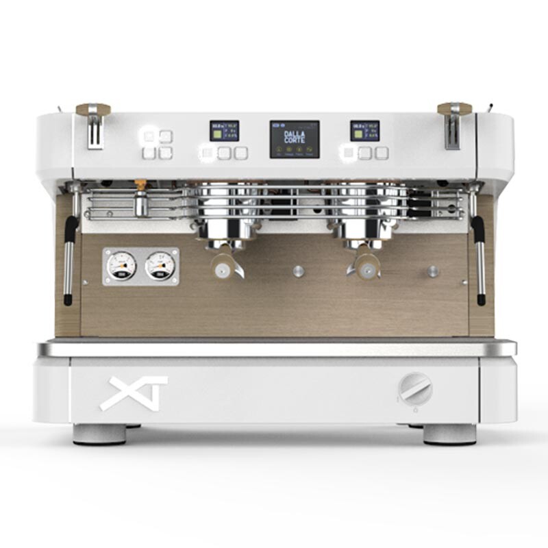 Dalla Corte XT Barista Espresso Kahve Makinesi, Multi Boiler, 2 Gruplu, Beyaz Meşe - 1