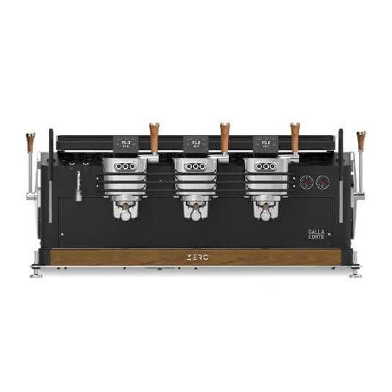 Dalla Corte Zero Barista Espresso Kahve Makinesi, 3 Gruplu, Multi-Boiler, Siyah Ceviz - 1