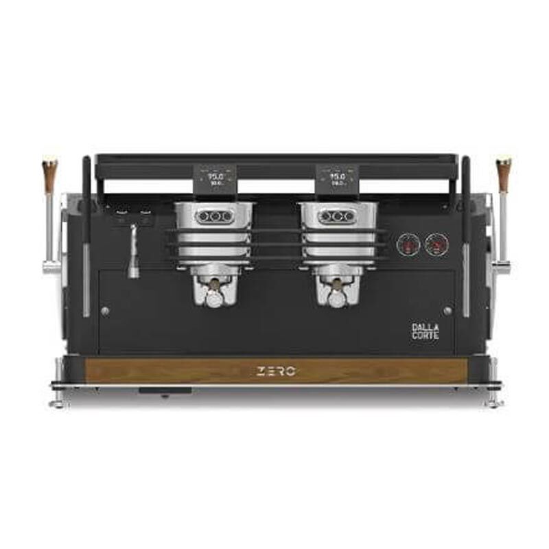 Dalla Corte Zero Classic Espresso Kahve Makinesi, 2 Gruplu, Multi-Boiler, Siyah Ceviz - 1