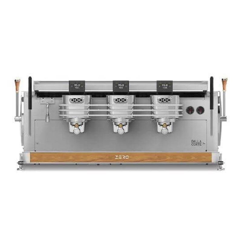 Dalla Corte Zero Classic Espresso Kahve Makinesi, 3 Gruplu, Multi-Boiler, Beyaz Meşe - 1