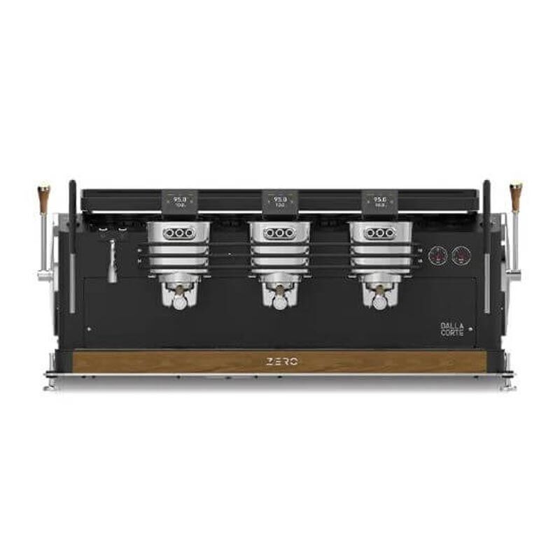 Dalla Corte Zero Classsic Espresso Kahve Makinesi, 3 Gruplu, Multi-Boiler, Siyah Ceviz - 1