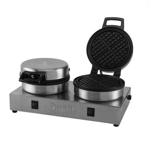 Dualit Waffle Iron Profesyonel Waffle Makinesi, 2 Bölümlü - 1