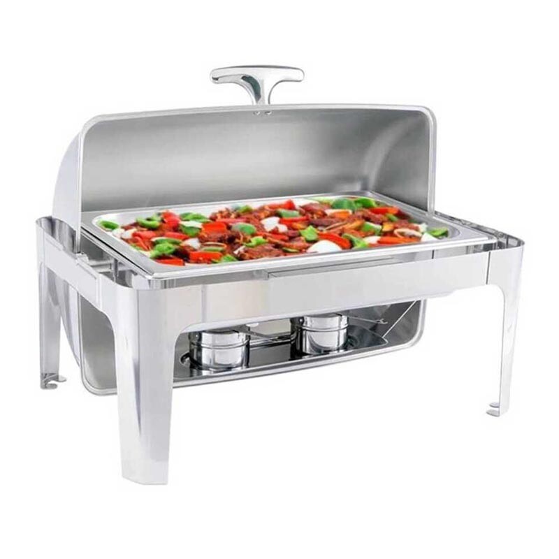 Epinox CDR-9 Roll Top Kapaklı Chafing Dish, 9 Lt. - 2