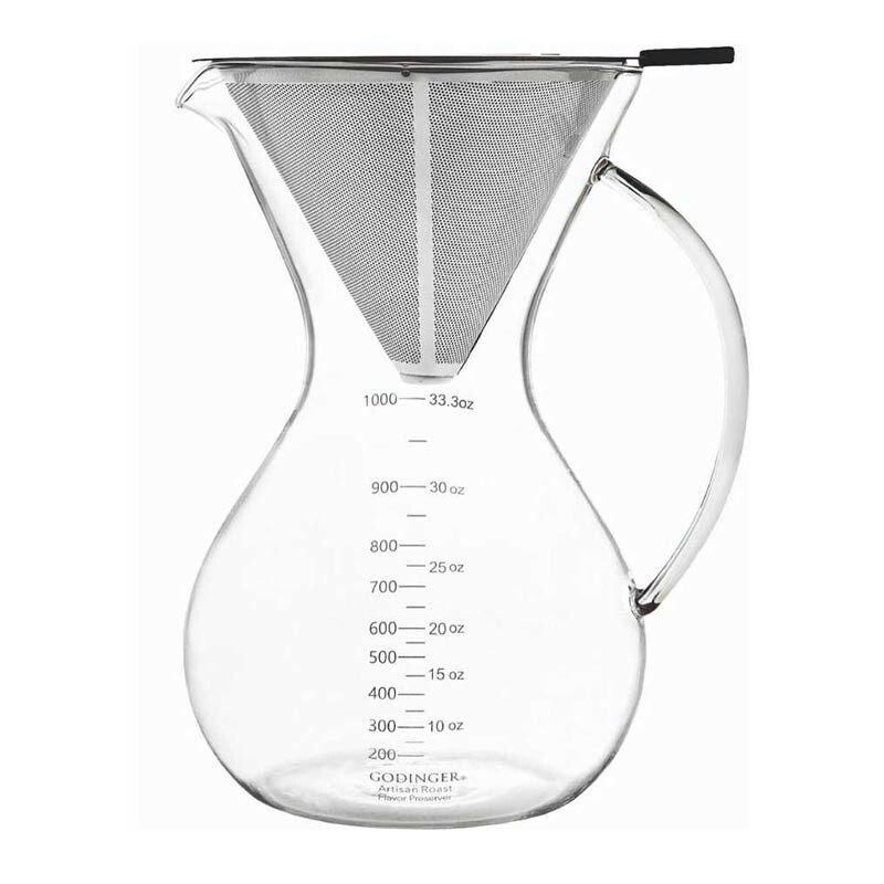 Epinox CK-1000 Chemex Kendinden Çelik Filtreli, 8 Bardak, 1000 ml - 1