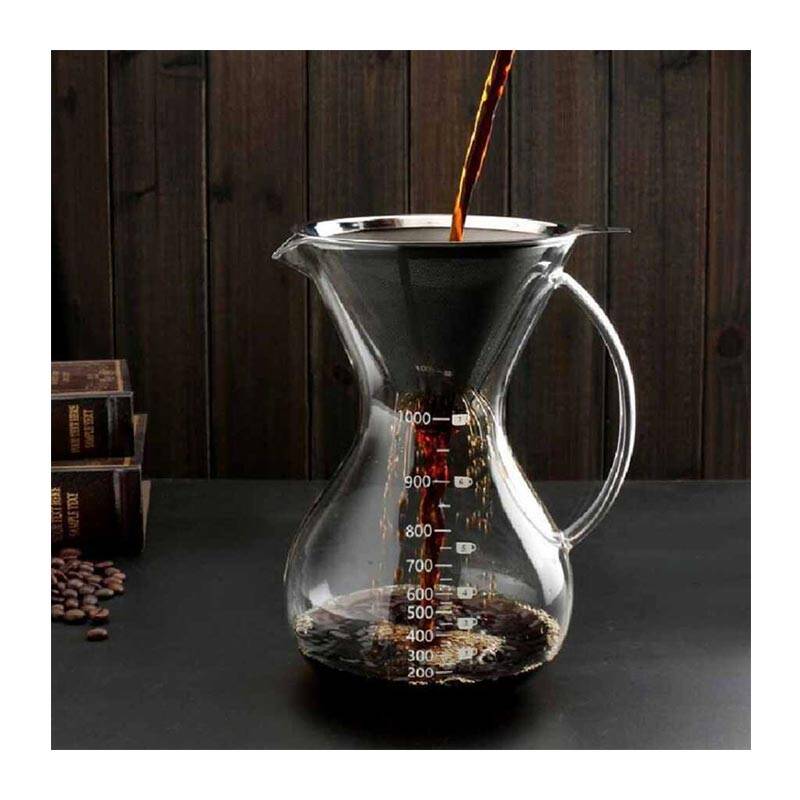 Epinox CK-1000 Chemex Kendinden Çelik Filtreli, 8 Bardak, 1000 ml - 3