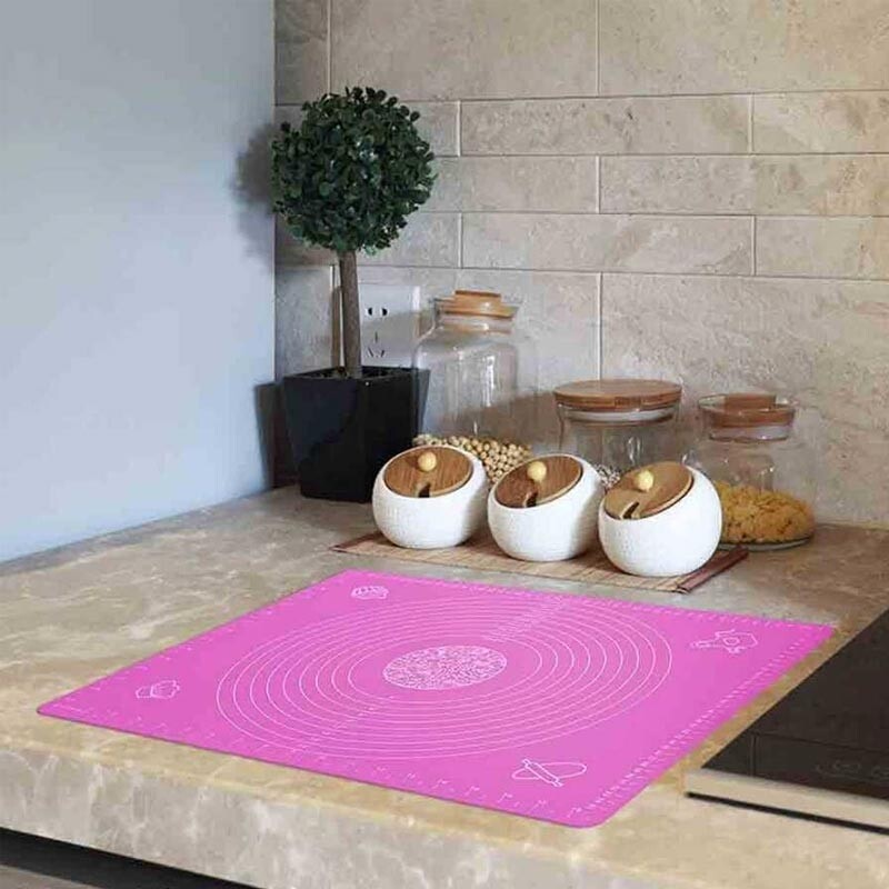 Epinox SMP-45 Silikon Mat, Ölçü Görsel, 40x50 cm, Pembe - 2