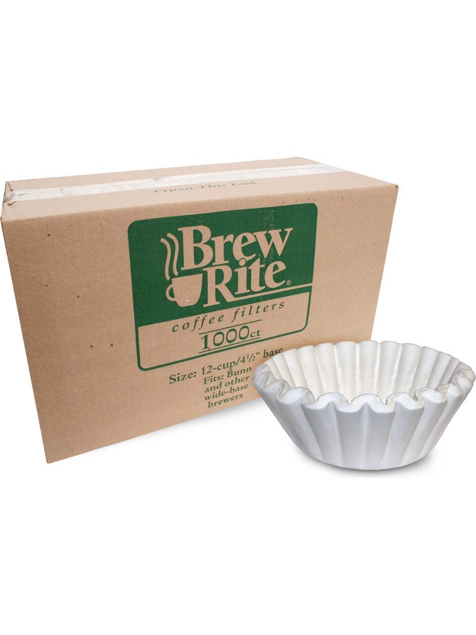 Brew Rite 250x90 Basket Filtre Kahve Kağıdı, 1000 Adet - 1