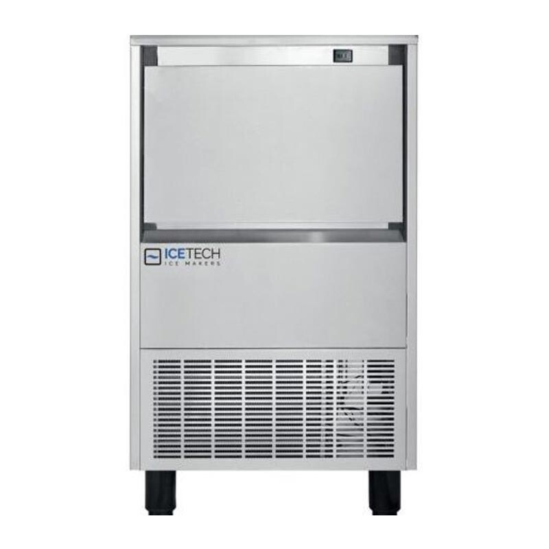 Icetech HD/FD-70 Küp Buz Maki̇nesi̇, 20 kg Hazne, 74 kg/gün, Enerji Tasarruflu - 1