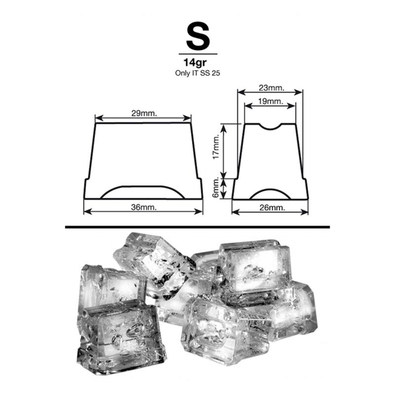 Icetech SS-25 - Küp Buz Maki̇nesi̇, 6kg Hazne, 22kg/gün, Enerji Tasarruflu - 2