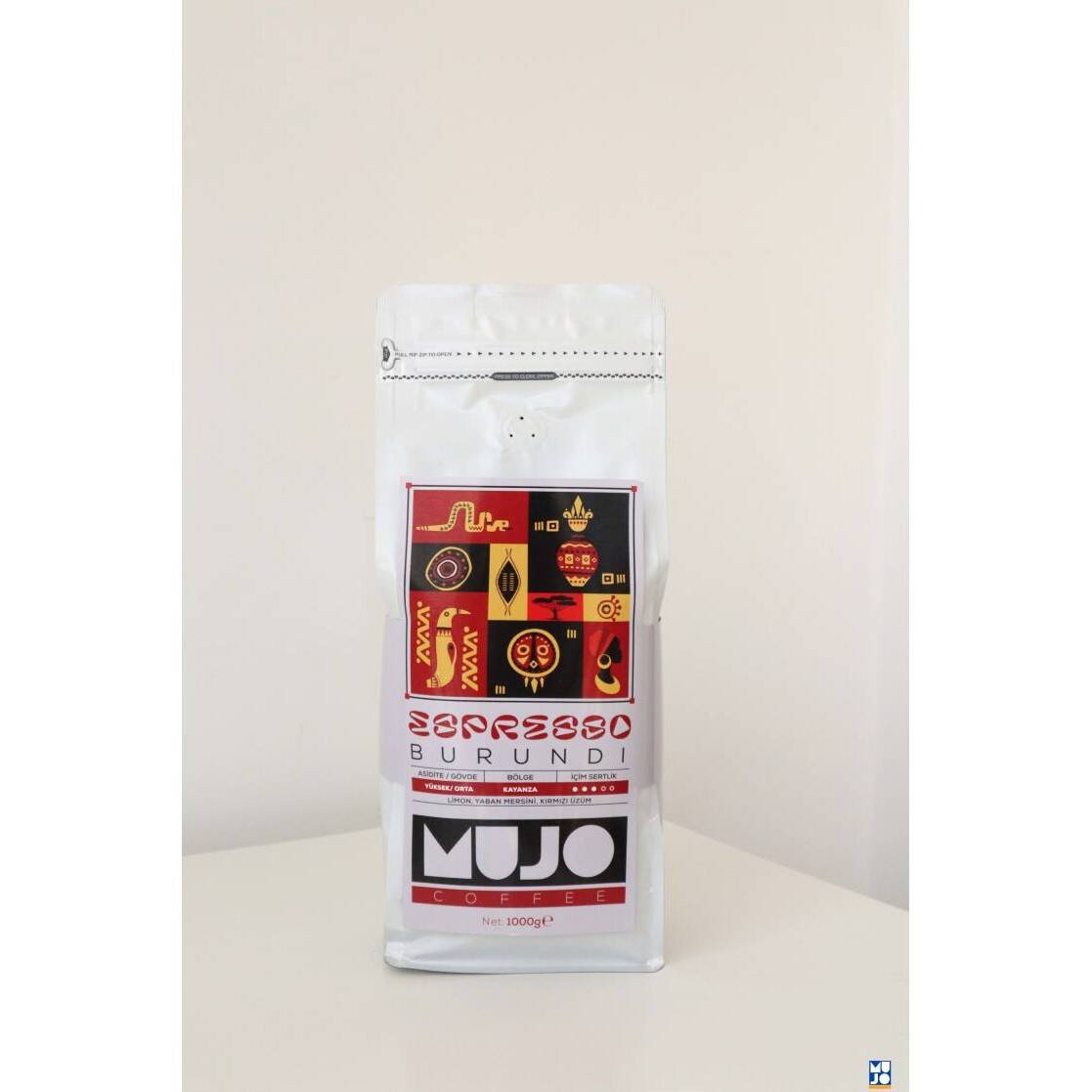 Mujo Coffee Espresso Burundi 1000 gr. Taze Kavrulmuş Çekirdek Kahve - 2