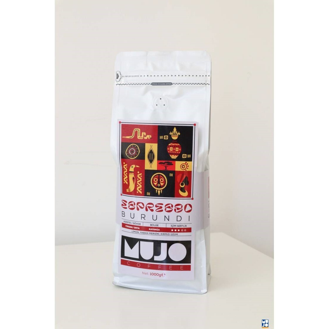 Mujo Coffee Espresso Burundi 1000 gr. Taze Kavrulmuş Çekirdek Kahve - 3