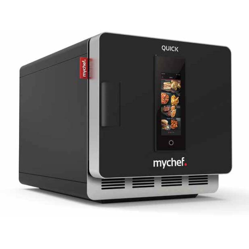 Mychef Quick 1T Katalizörlü Hızlı Pişirme Fırını, Siyah - 1