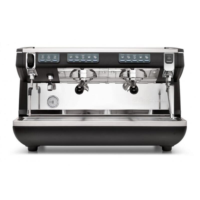 Nuova Simonelli Appia Life Easy Cream Tam Otomatik Espresso Kahve Makinesi, Tall Cup, 2 Gruplu, Siyah - 1