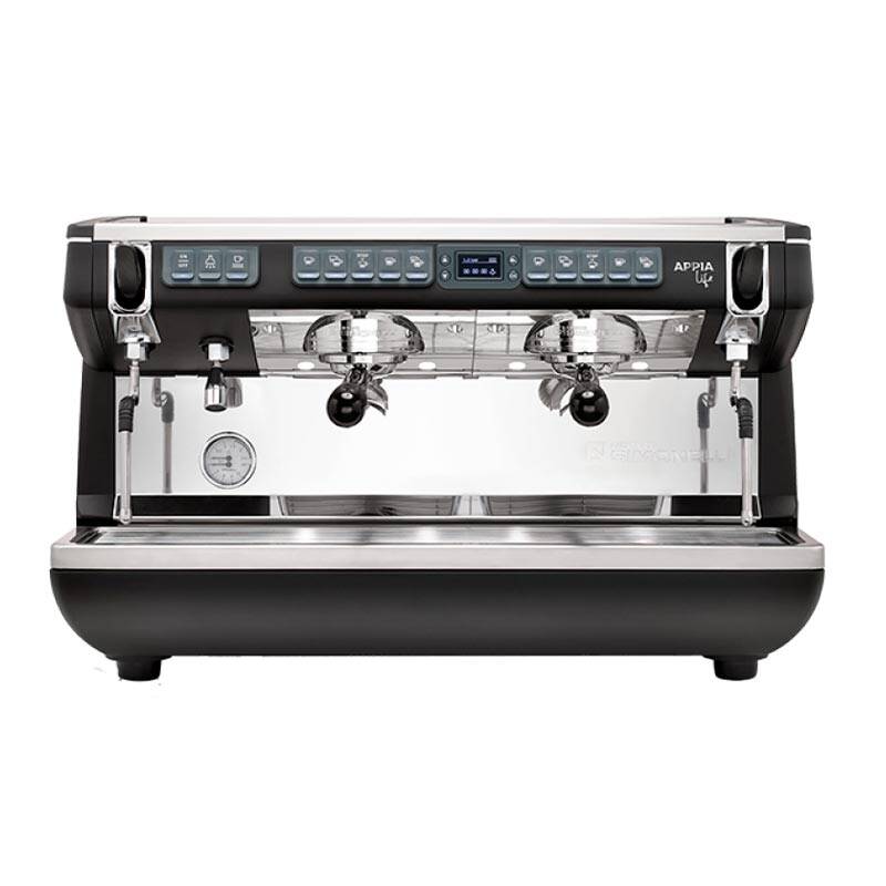 Nuova Simonelli Appia Life XT Tall Cup Tam Otomatik Espresso Kahve Makinesi, 2 Gruplu, Siyah - 1