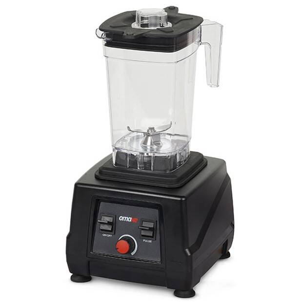 Omake Bar Blender, Mikser, 2 Lt, Manuel, Siyah, BLE15.E11 - 1