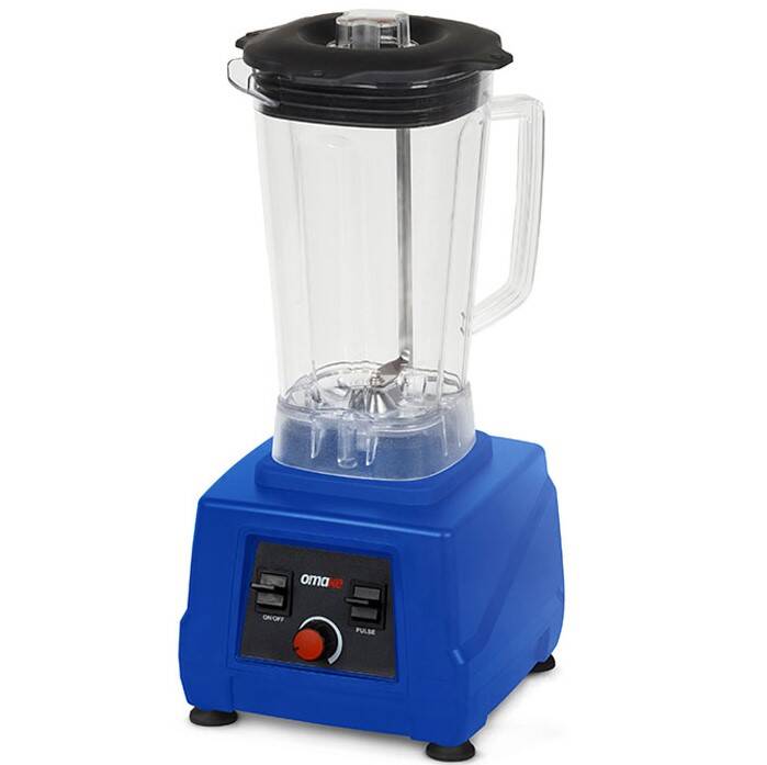 Omake Bar Blender, Mikser, 3 Lt, Manuel, Mavi, BLE11.E11 - 1