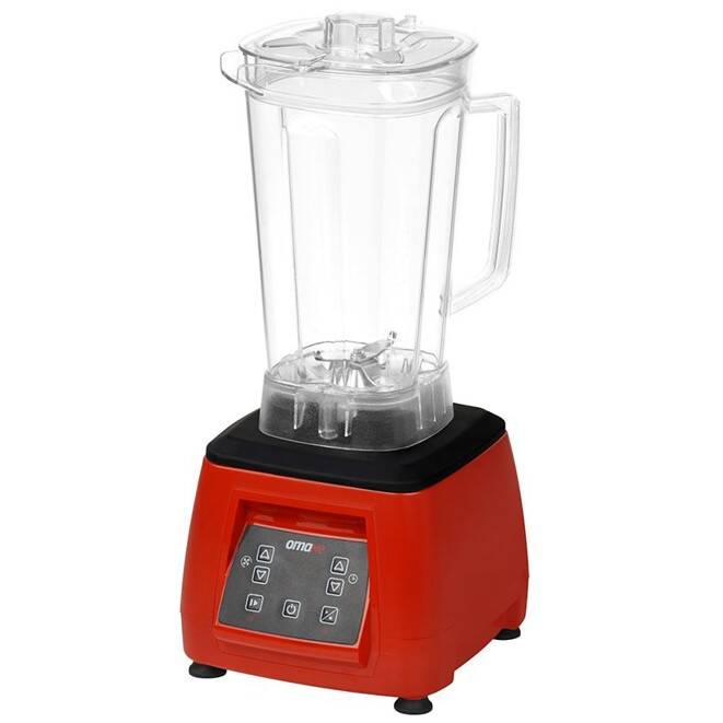 Omake Bar Blender, Mikser, 3 Lt, Saydam Kapak, Dijital, Kırmızı, BLE02.E15 - 1