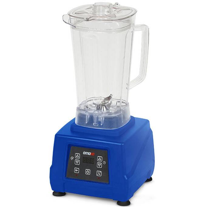 Omake Bar Blender, Mikser, 3 Lt, Saydam Kapak, Dijital, Mavi, BLE12.E15 - 1