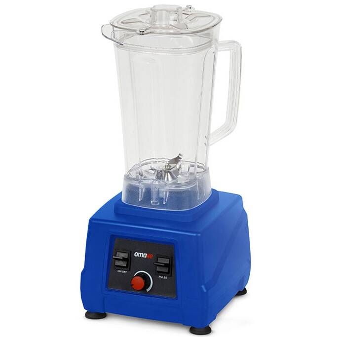 Omake Bar Blender, Mikser, 3 Lt, Saydam Kapak, Manuel, Mavi, BLE12.E11 - 1