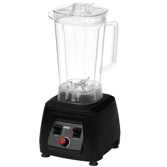 Omake Bar Blender, Mikser, 3 Lt, Saydam Kapak, Manuel, Siyah, BLE02.E11 - 1