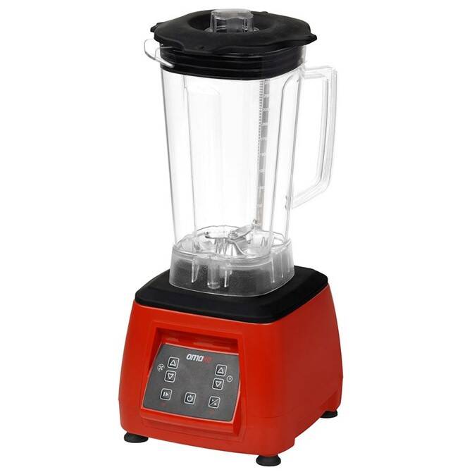 Omake Bar Blender, Mikser, 3 Lt, Sensörlü ,Dijital, Kırmızı, BLE01.E15 - 1