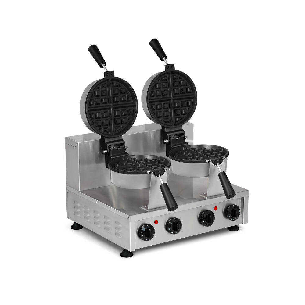 Omake Waffle Makinesi, Zaman Ayarlı, İkili, WFL12.E22, Kalp - 1