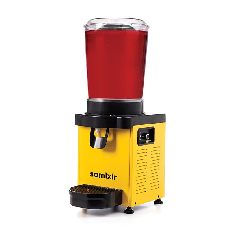 Samixir M10 Panaromik Analog Soğuk İçecek Dispenseri, 10 Lt, Sarı - 1