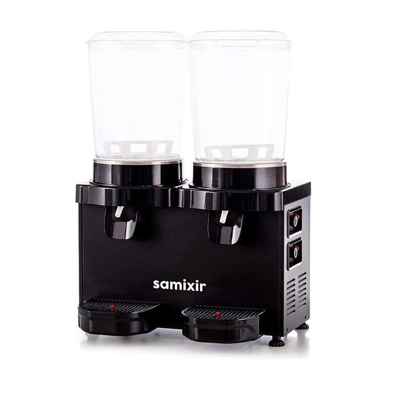 Samixir MM20 Panaromik Twin Soğuk İçecek Dispenseri, 10+10 Lt, Siyah - 2