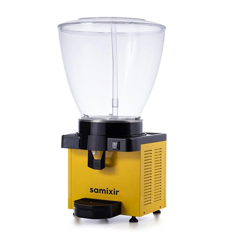 Samixir S40 Panaromik Dijital Soğuk İçecek Dispenseri, 40 Lt, Sarı - 2