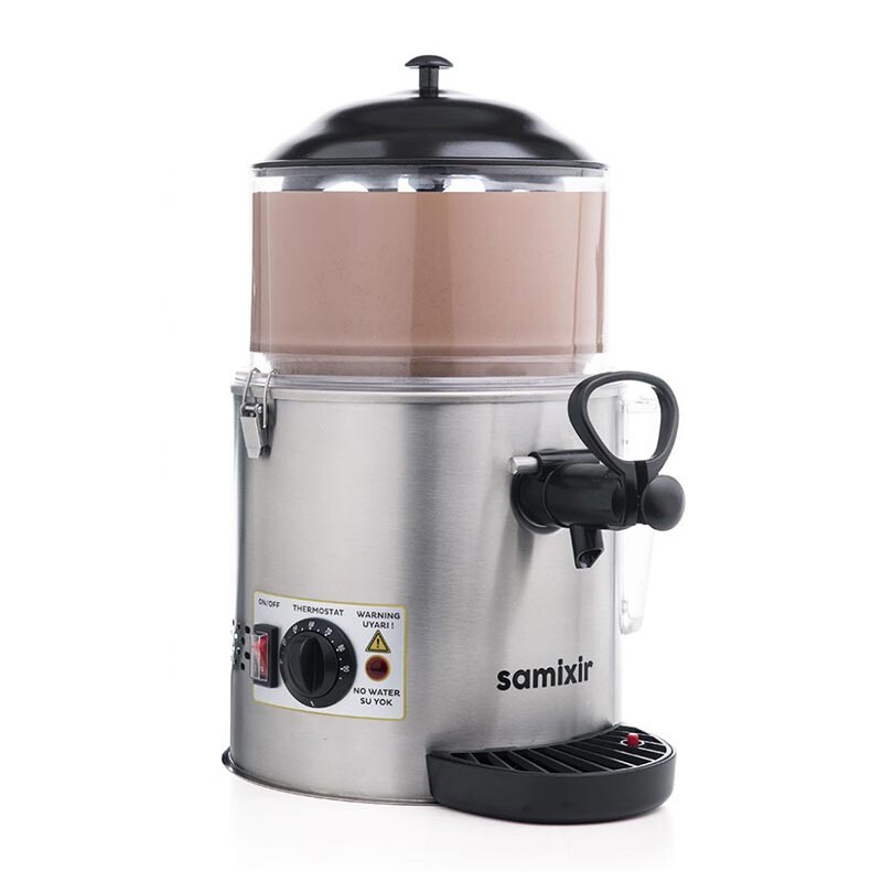 Samixir SC.05 Sıcak Çikolata ve Sahlep Makinesi, 5 Lt, Inox - 1