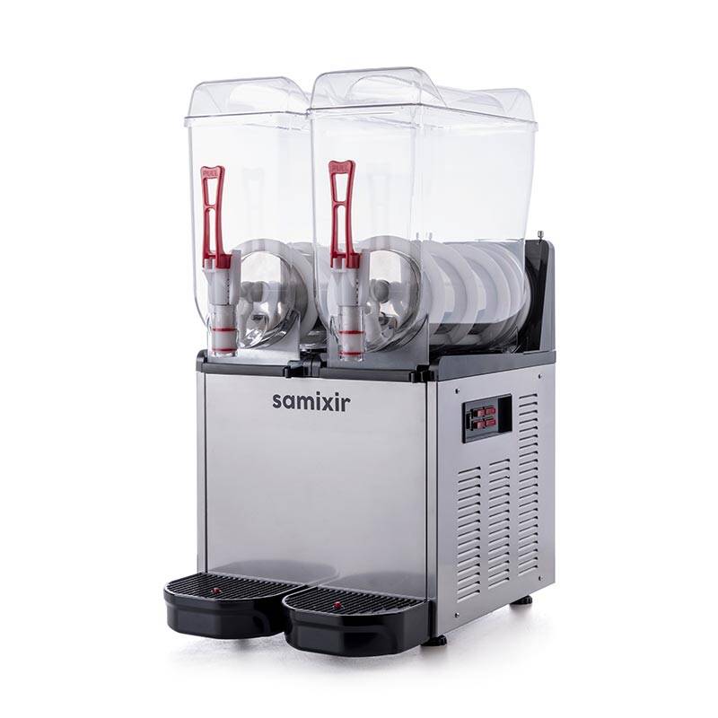 Samixir SLUSH24 Twin Ice Slush Granita ve Soğuk Meyve Suyu Dispenseri - 4