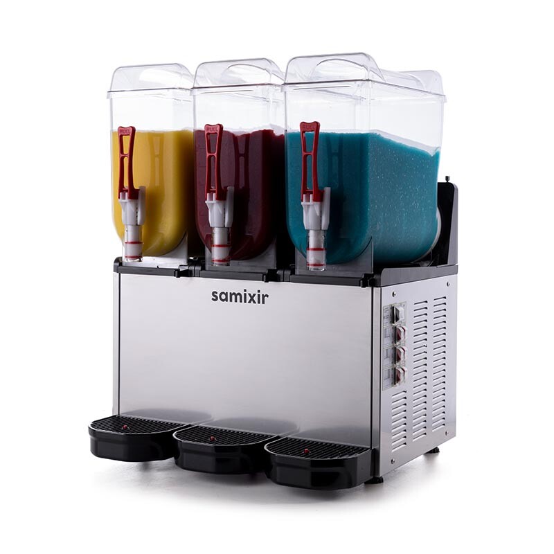 Samixir SLUSH36 Triple Ice Slush Granita ve Soğuk Meyve Suyu Dispenseri - 1