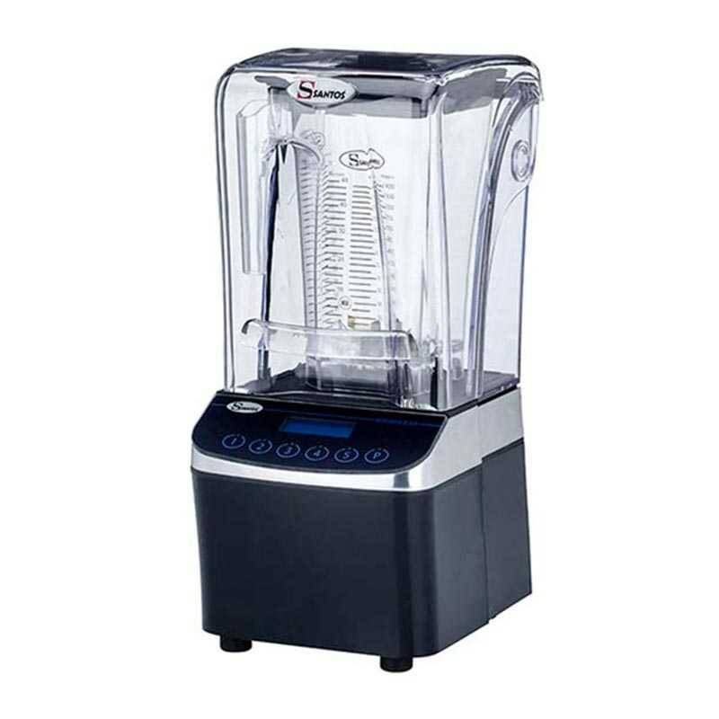 Santos No 62 Bar Blender, 1.8 Lt. 1000 W, Siyah, Gürültü Önleme Kapaklı - 7