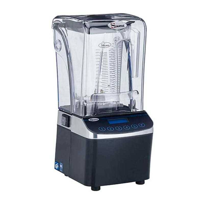 Santos No 62 Bar Blender, 1.8 Lt. 1000 W, Siyah, Gürültü Önleme Kapaklı - 1